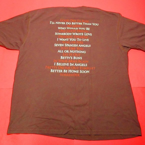 George Canyon Brown Men's Country T-Shirt Size XL - Picture 3 of 3